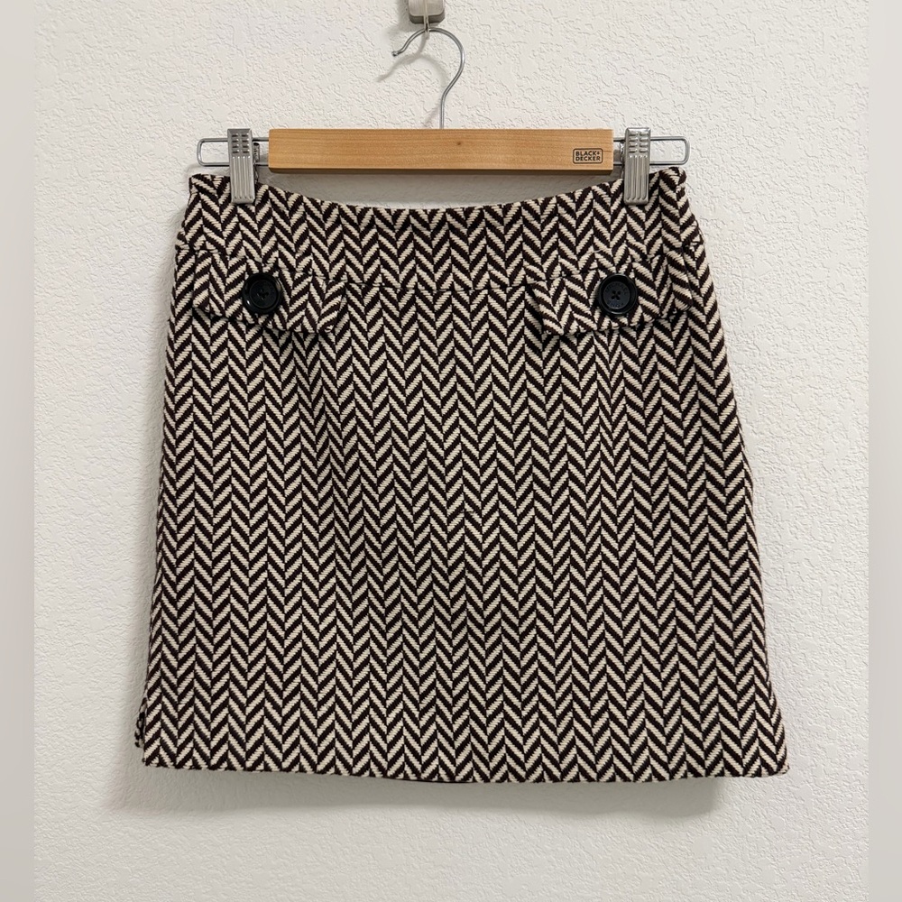 Michael Kors Herringbone Skirt